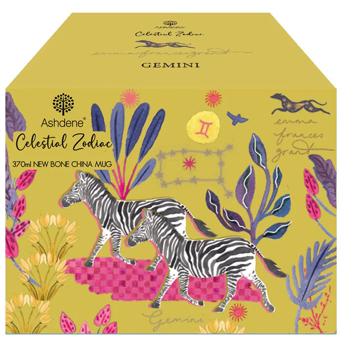 Ashdene Celestial Zodiac 500ml Gemini Mug