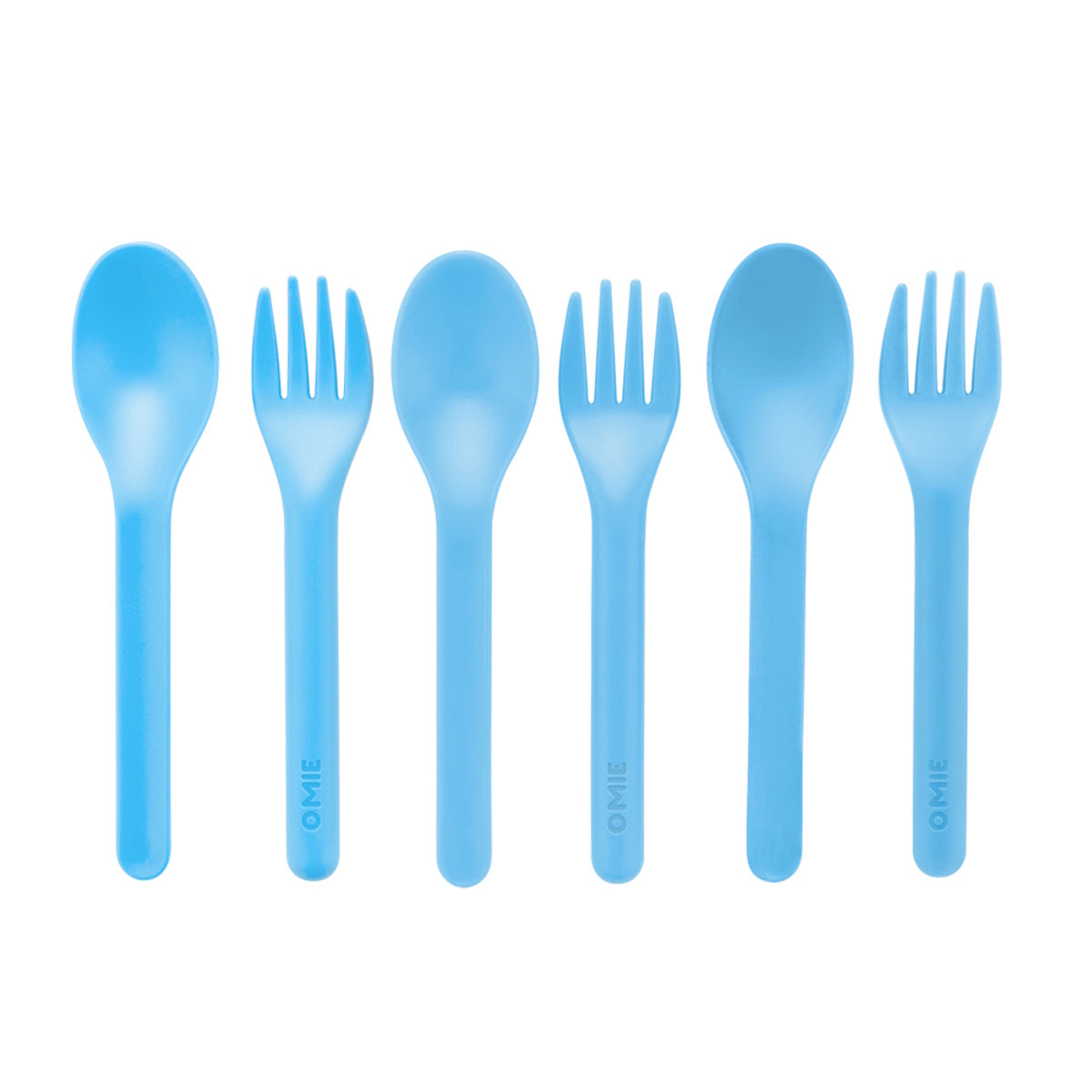 Omie 6 Pce Utensil Set Blue