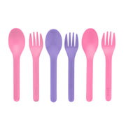 Omie 6 Pce Utensil Set Pink Purple