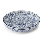 Mikasa Glazed Stoneware Coupe Bowl Mediterranean 21x5cm
