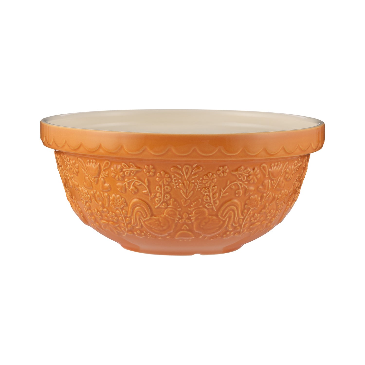 MASON CASH Home to Roost Orange Hen Mixing Bowl 24cm / 2L