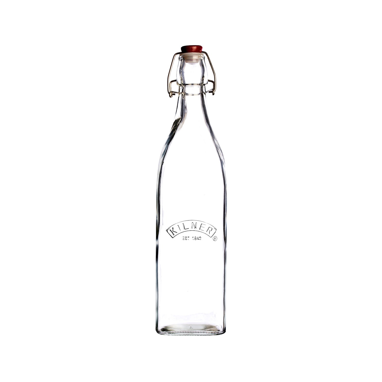KILNER Square Clip Top Bottle 550ml