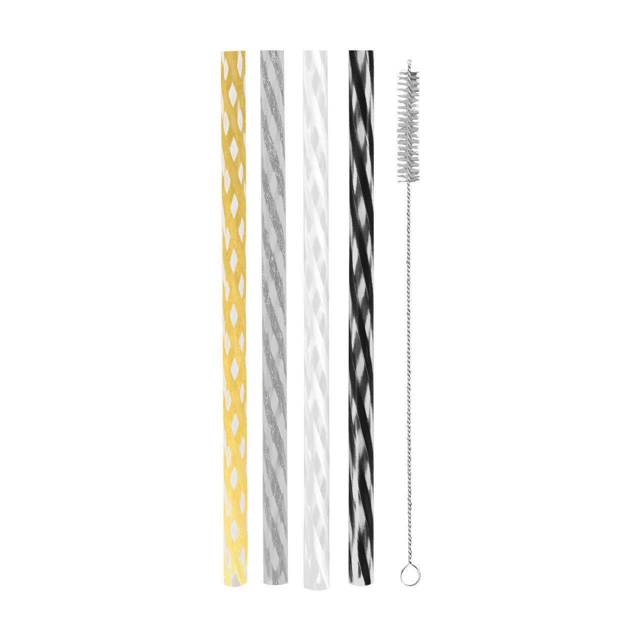 Avanti Reusable Cocktail Straws Set of 24 - Celebration