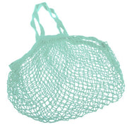 Sachi Cotton String Bag Long Handle - Mint Green