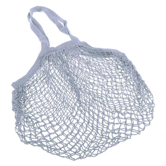 Sachi Cotton String Bag Long Handle - Sky Blue