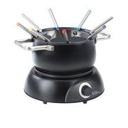 Davis & Waddell Electric Fondue 11pcs Set Matte Black 29x29x22cm