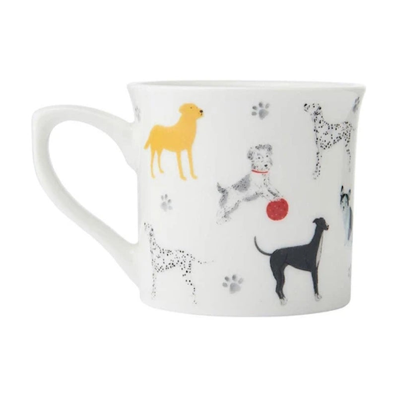 Mikasa Fine Bone China 300ml Fluted Mug, Dog