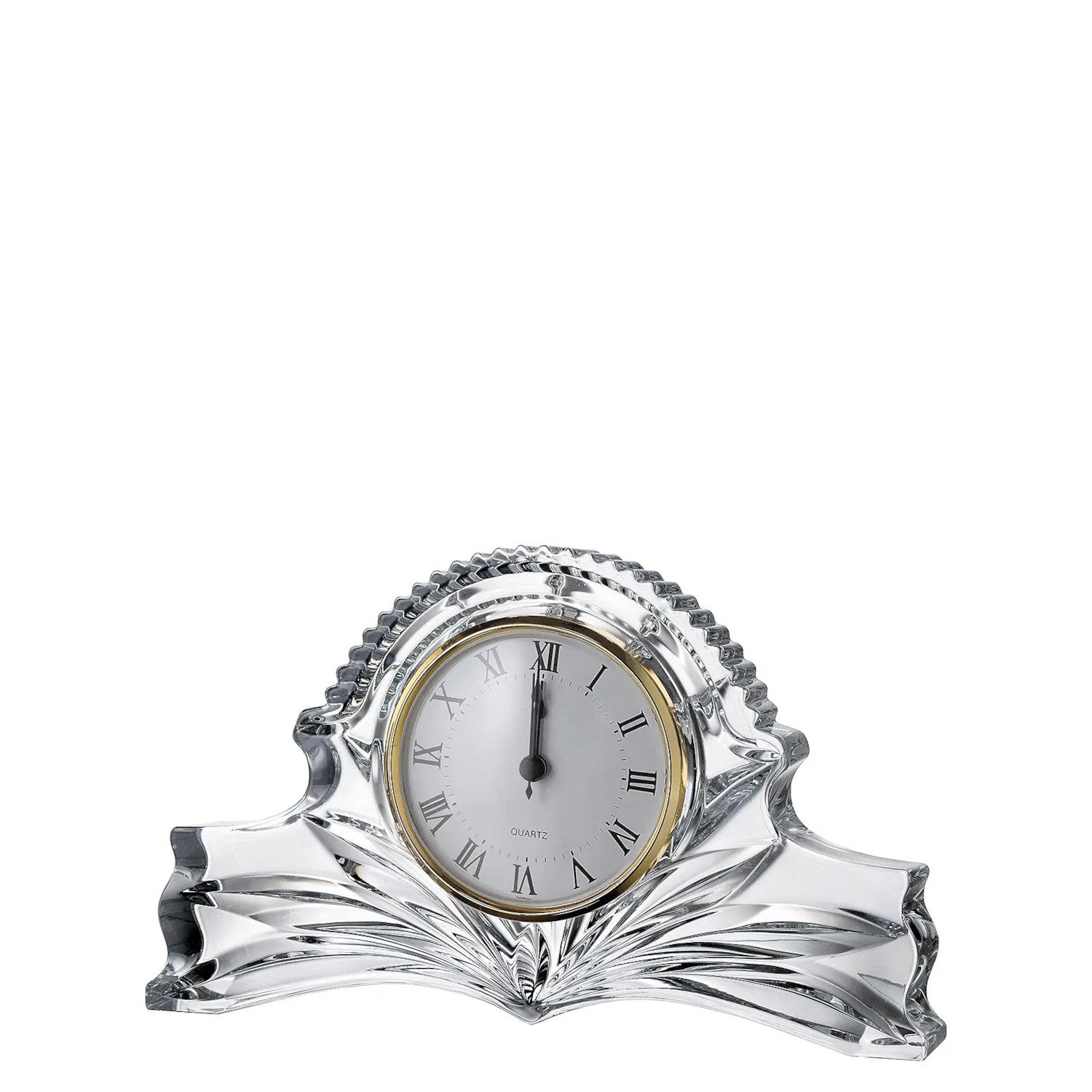 Bohemia Crystal Clock Stand 27cm