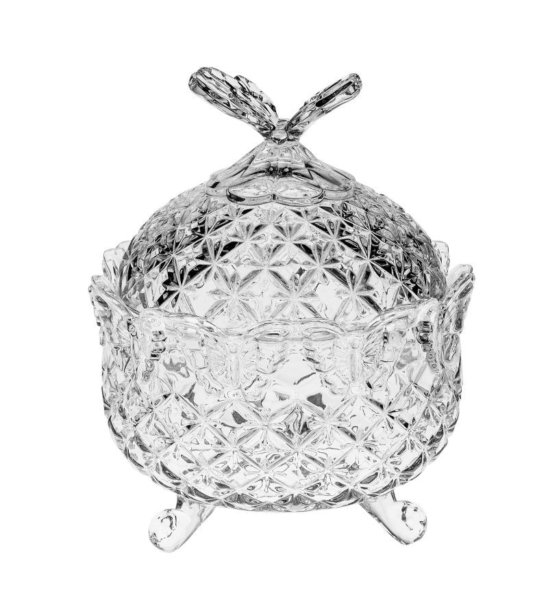 Bohemia Crystal Butterfly Box 20cm