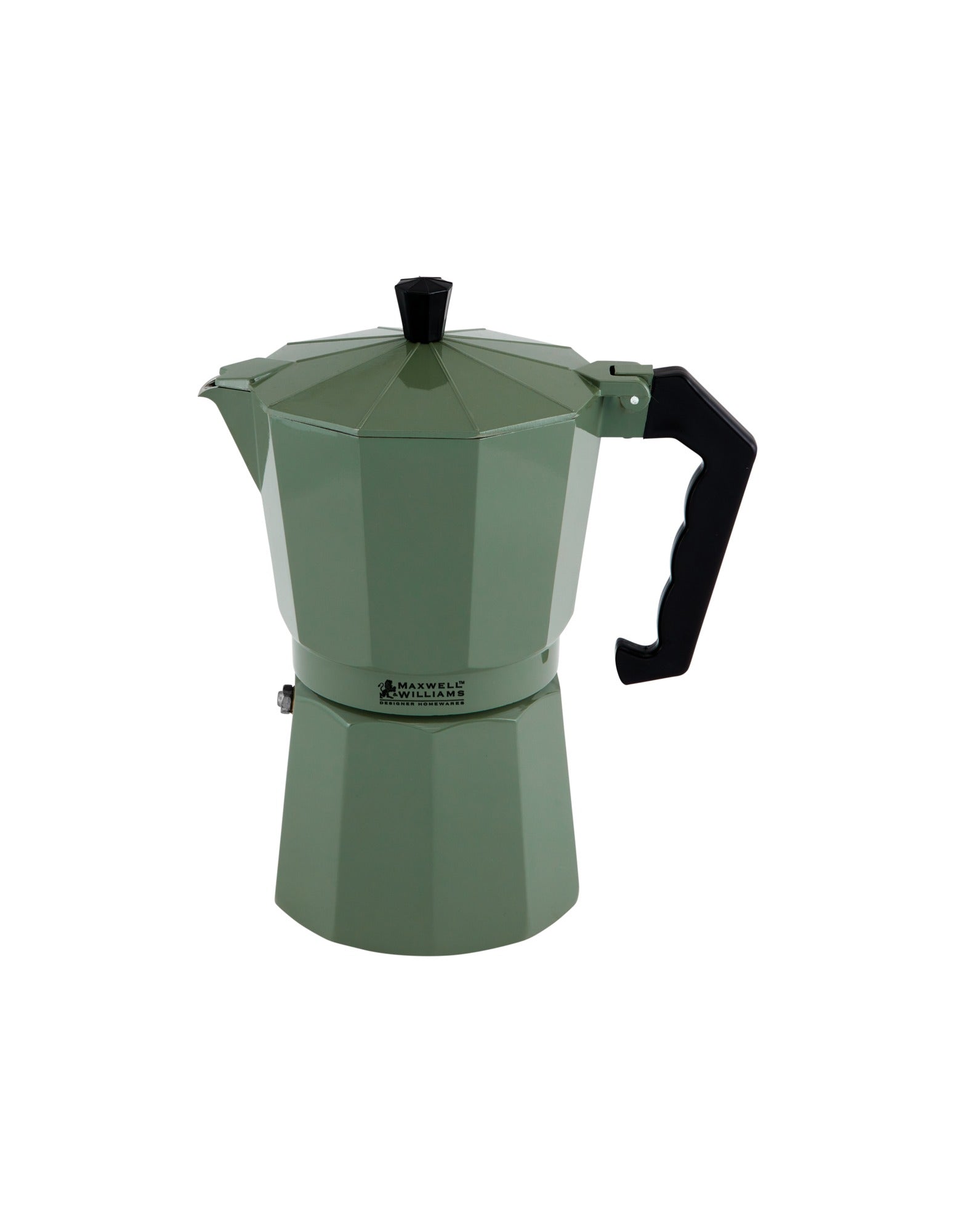 Maxwell & Williams Blend Traditional Stovetop Espresso Maker 9cup Sage