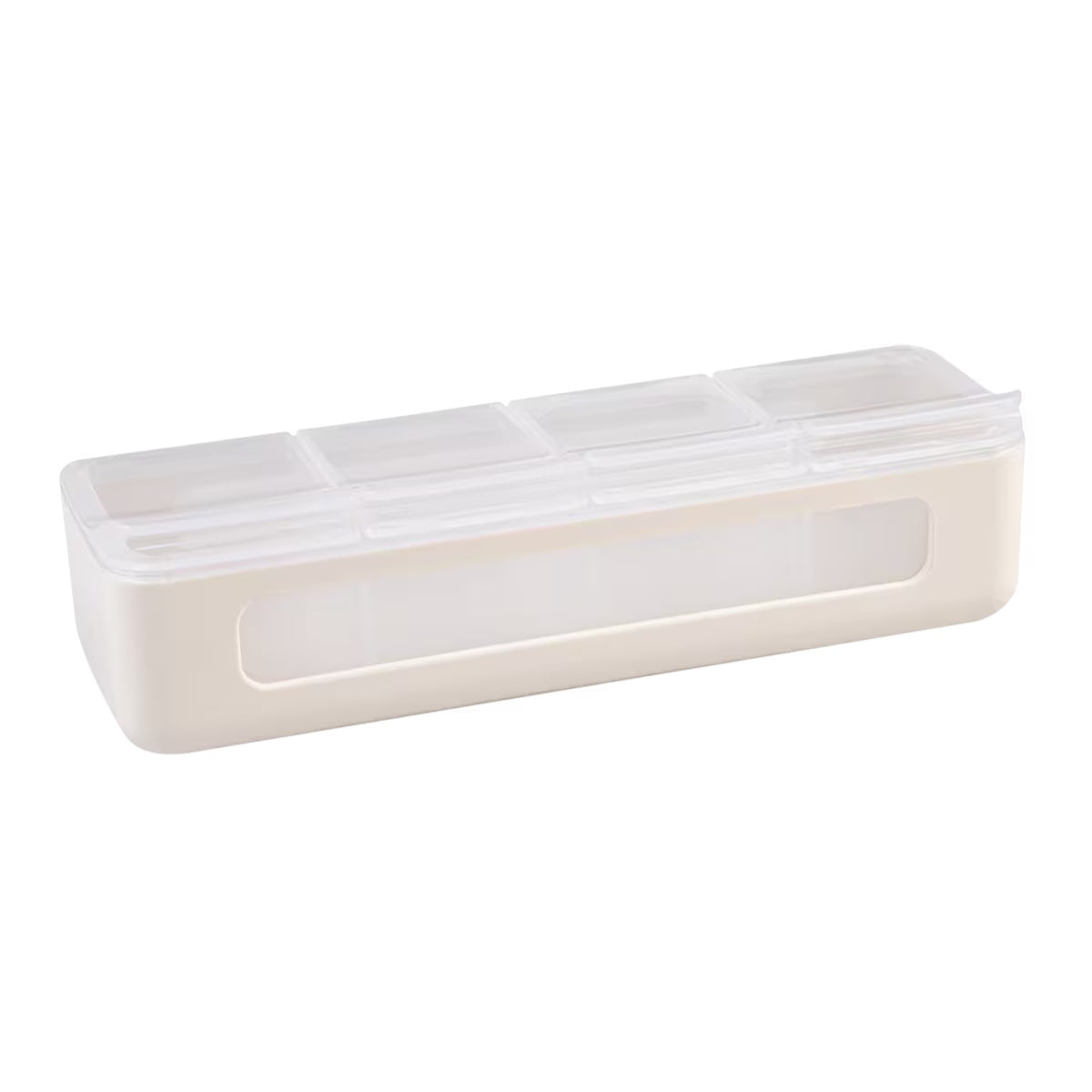 Melii Luxe 4 Compartment Snackle Box - Ivory