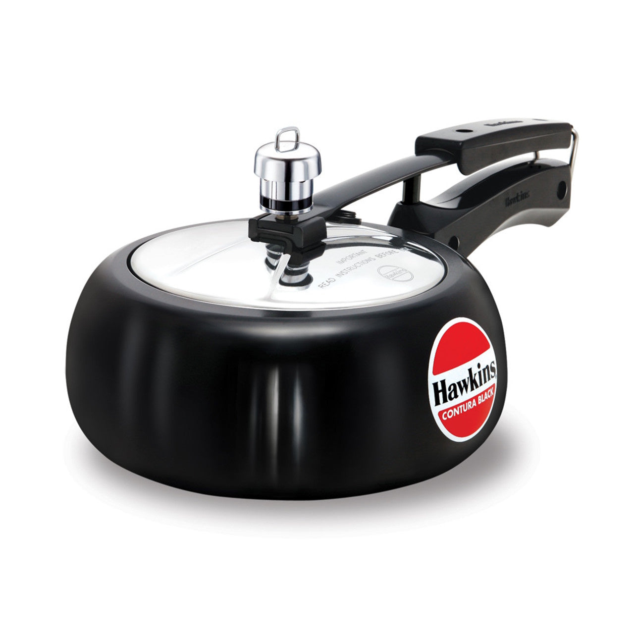 Hawkins Contura Pressure Cooker Black (2L) - CB20