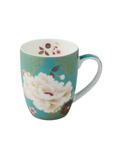 Maxwell & Williams Kimono Mug 400ML Teal Gift Boxed