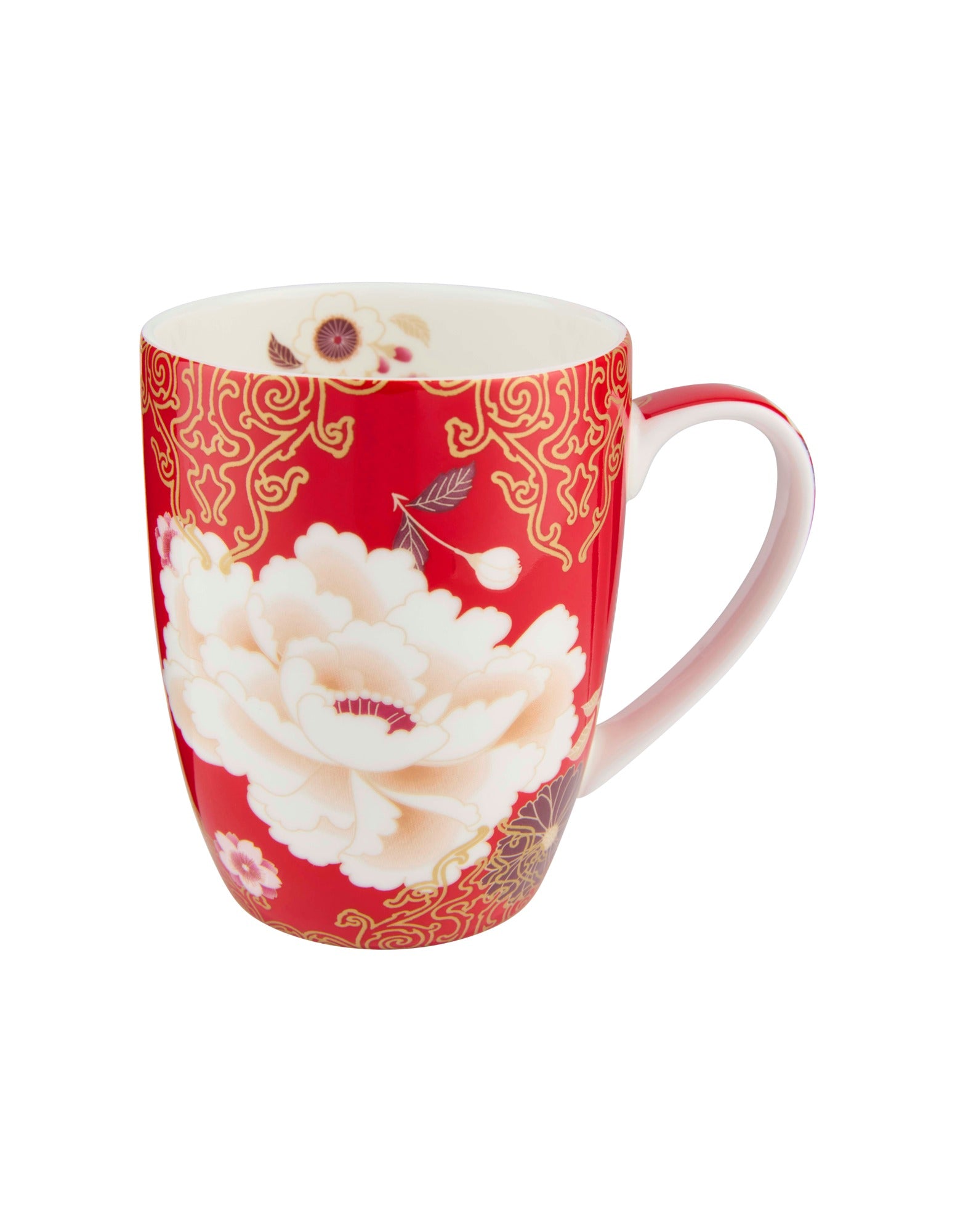 Maxwell & Williams Kimono Mug 400ML Red Gift Boxed