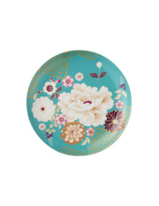 Maxwell & Williams Kimono Cake Plate 20cm Teal Gift Boxed