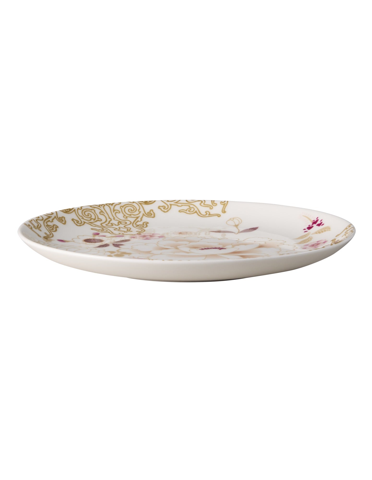 Maxwell & Williams Kimono Cake Plate 20cm White Gift Boxed