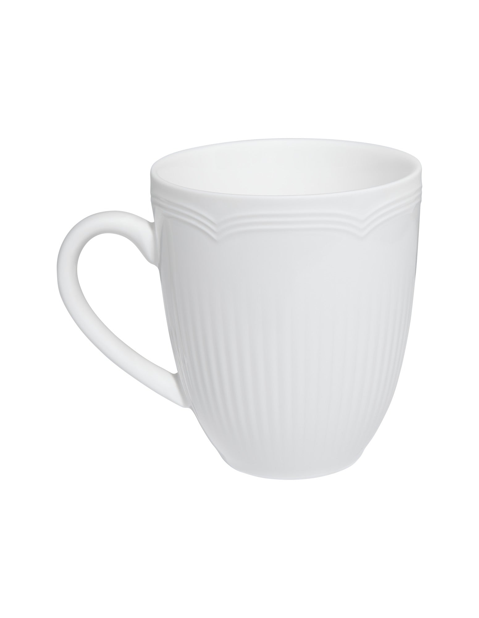 Maxwell & Williams White Basics Rococo Coupe Mug 390ML