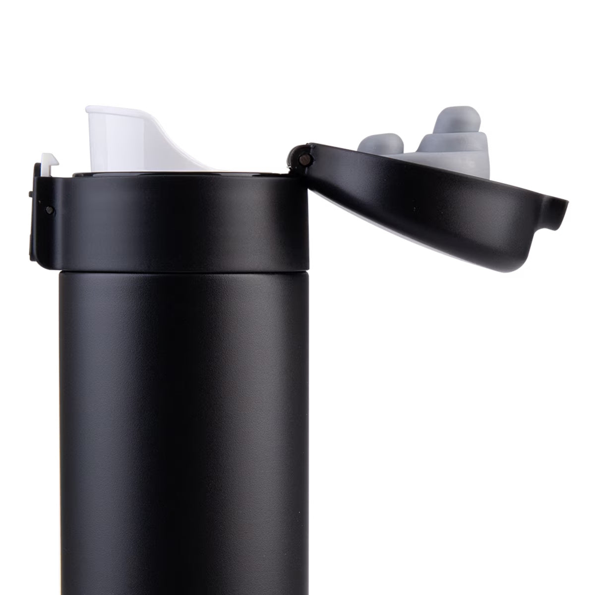 Oasis Stainless Steel Double Wall Insulated Flip-top Flask 480ml Black