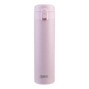 Oasis Stainless Steel Double Wall Insulated Flip-top Flask 480ml Pink Lemonade
