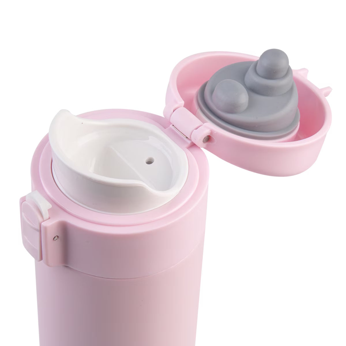 Oasis Stainless Steel Double Wall Insulated Flip-top Flask 480ml Pink Lemonade