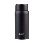 Oasis Stainless Steel Double Wall Insulated 'mini-mini' Drink Bottle 150ml - Black