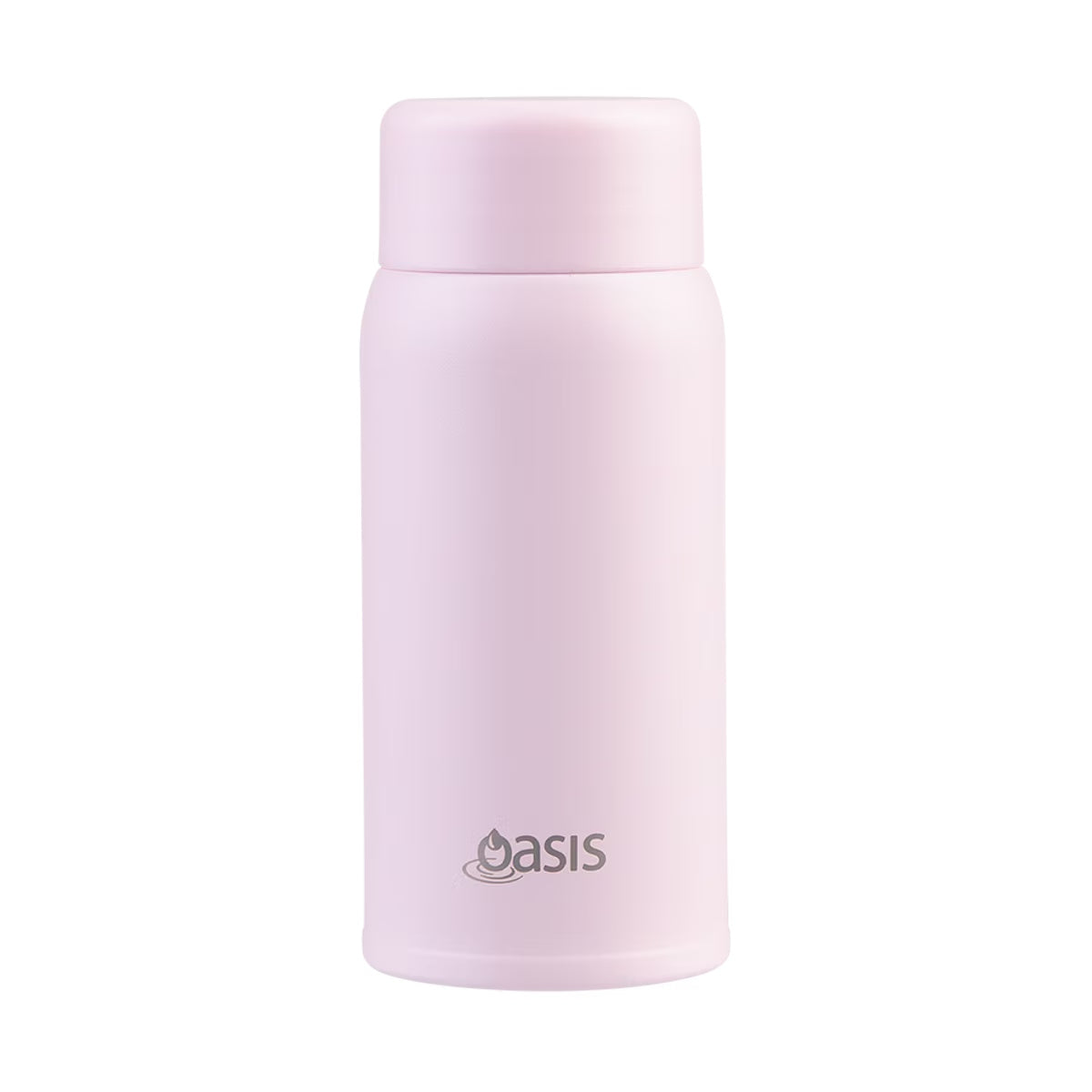 Oasis Stainless Steel Double Wall Insulated 'mini-mini' Drink Bottle 150ml - Pink lemonade