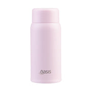 Oasis Stainless Steel Double Wall Insulated 'mini-mini' Drink Bottle 150ml - Pink lemonade