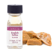 LorAnn Oils English Toffee Super Strength Flavour 1 Dram 3.7ml