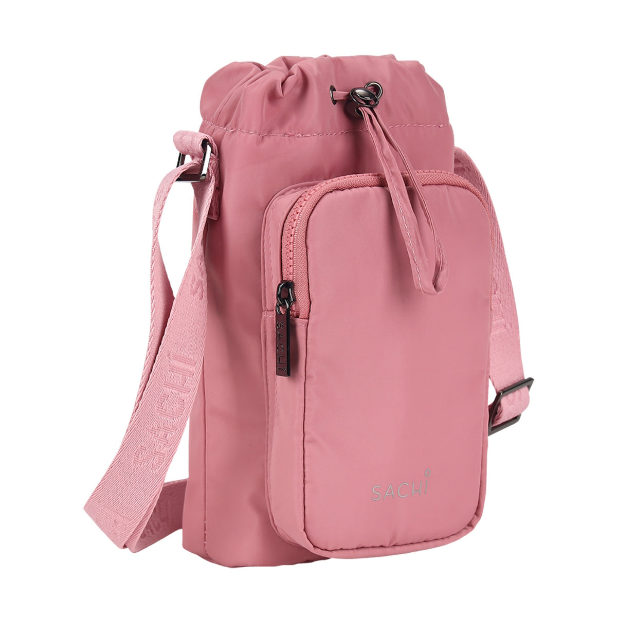 Sachi Crossbody Lite Insulated Bottle Bag Blush