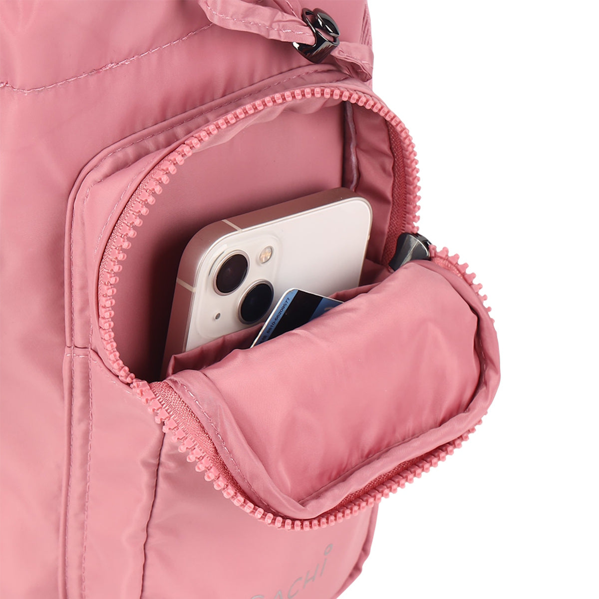 Sachi Crossbody Lite Insulated Bottle Bag Blush