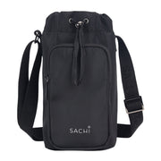 Sachi Crossbody Lite Insulated Bottle Bag Black