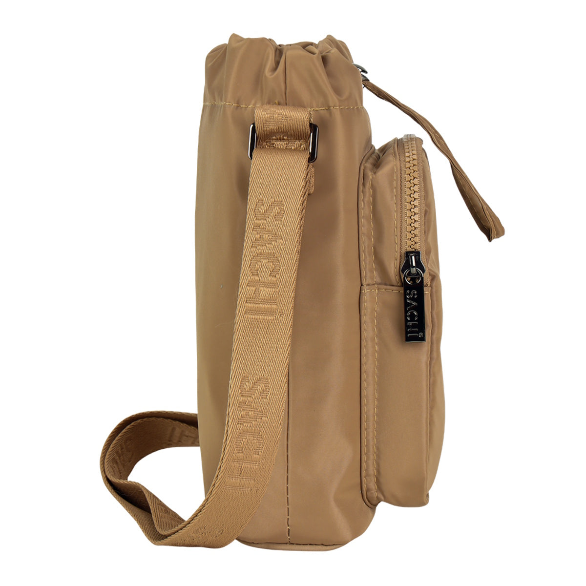 Sachi Crossbody Lite Insulated Bottle Bag Latte