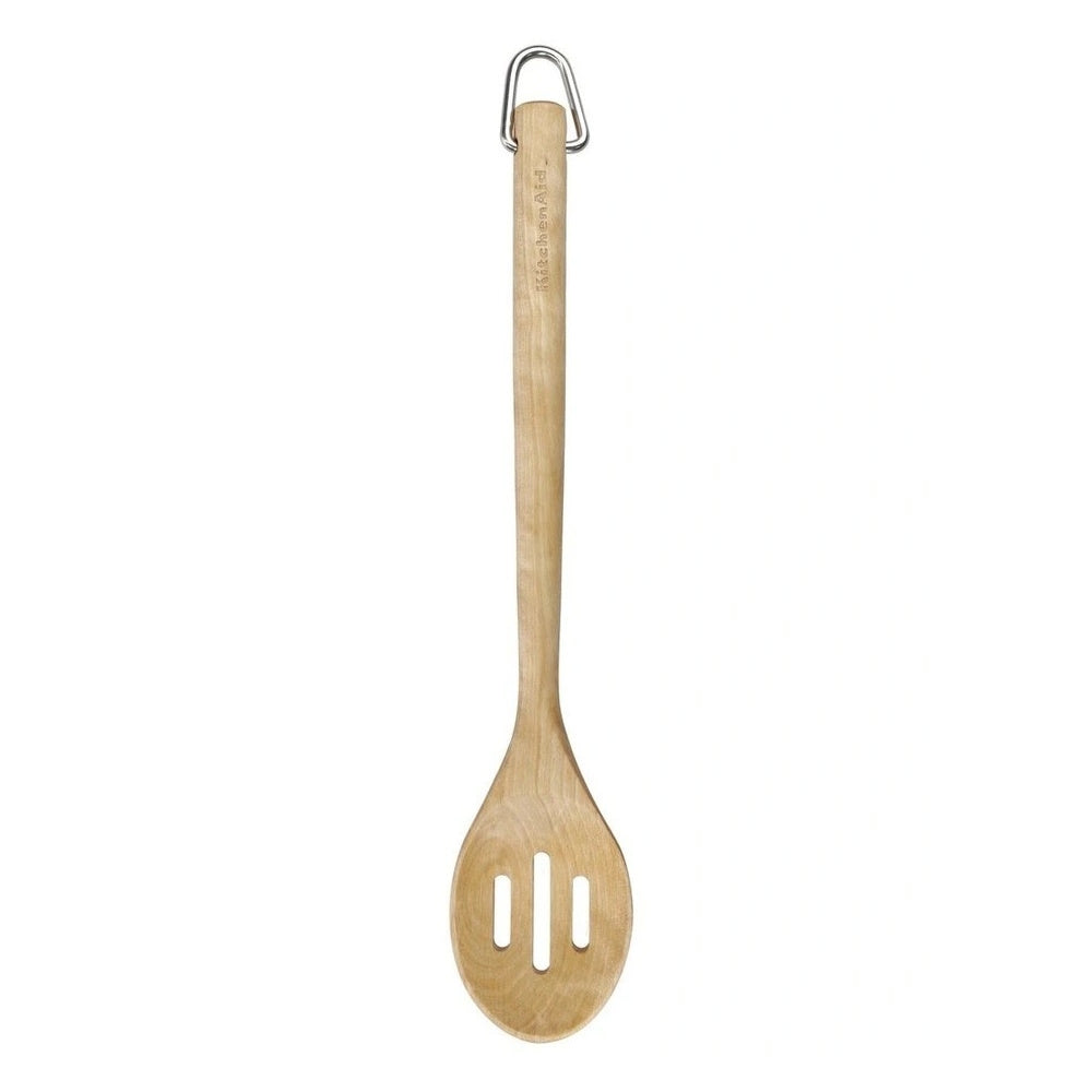 Kitchenaid Slotted Spoon Birch Wood Birch