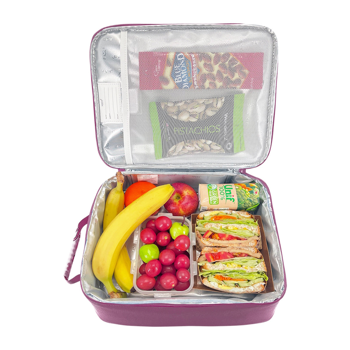 Sachi style 228 insulated junior XL lunch bag (Bows & Hearts)