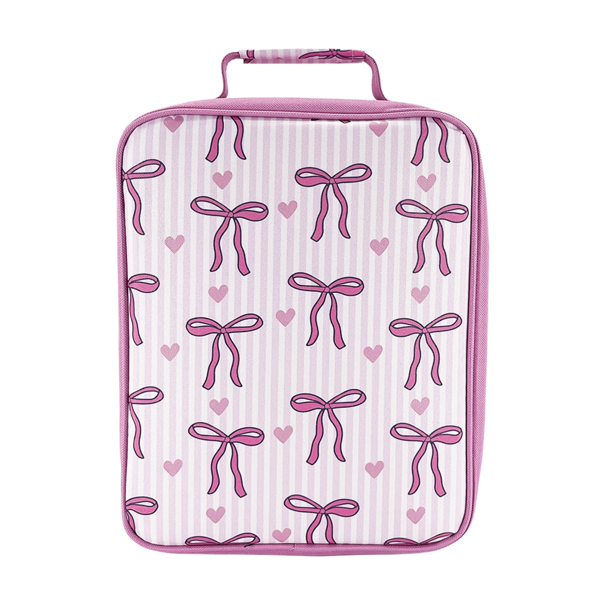 Sachi style 228 insulated junior XL lunch bag (Bows & Hearts)
