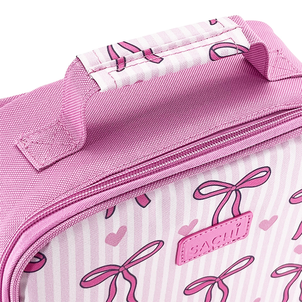Sachi style 228 insulated junior XL lunch bag (Bows & Hearts)