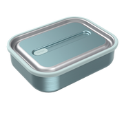 Bentgo Microsteel Lunch Box 1200ml Aqua - Stainless Steel Airtight Container