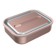 Bentgo Microsteel Lunch Box 1200ml Rose Gold - Stainless Steel Airtight Container