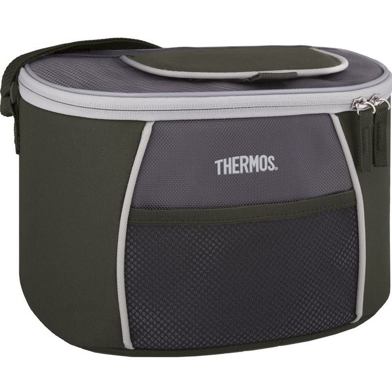 Thermos® E5® 12 Can Cooler with LDPE Liner Grey/Green
