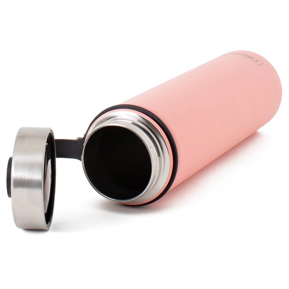 750ml Neoflam Skinny StainlessSteel Double Walled and Vacuum Insulated Water Bottle Coral