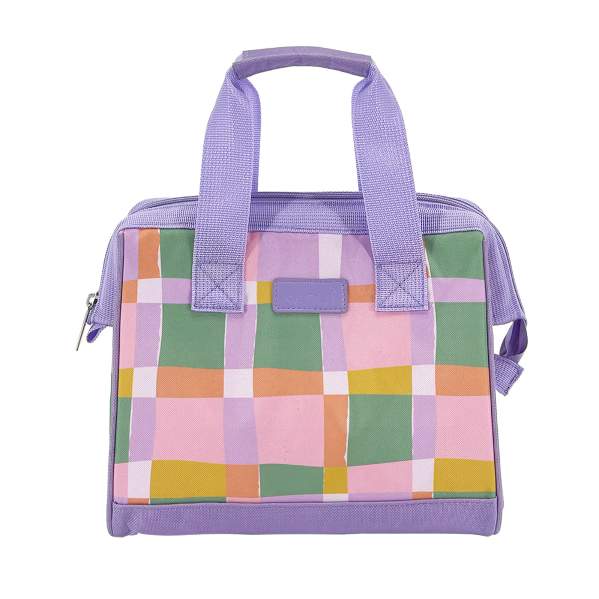 Sachi Style 34 Insulated Lunch Bag = Pastel Checks