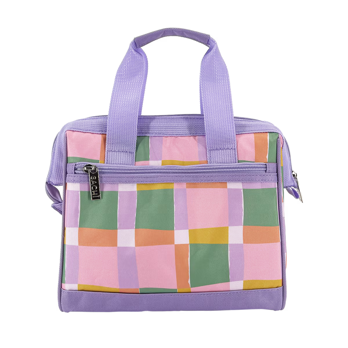 Sachi Style 34 Insulated Lunch Bag = Pastel Checks
