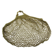 Sachi Cotton String Bag Short Handle - Avocado