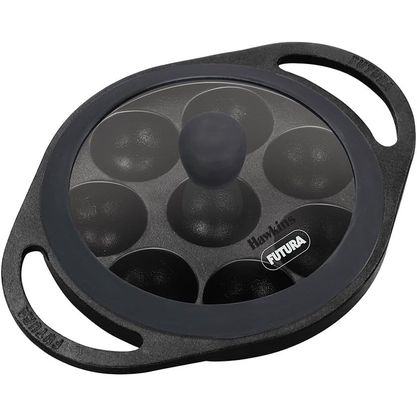 Hawkins Cast Iron Appe Pan 16cm w Lid CIAP16G