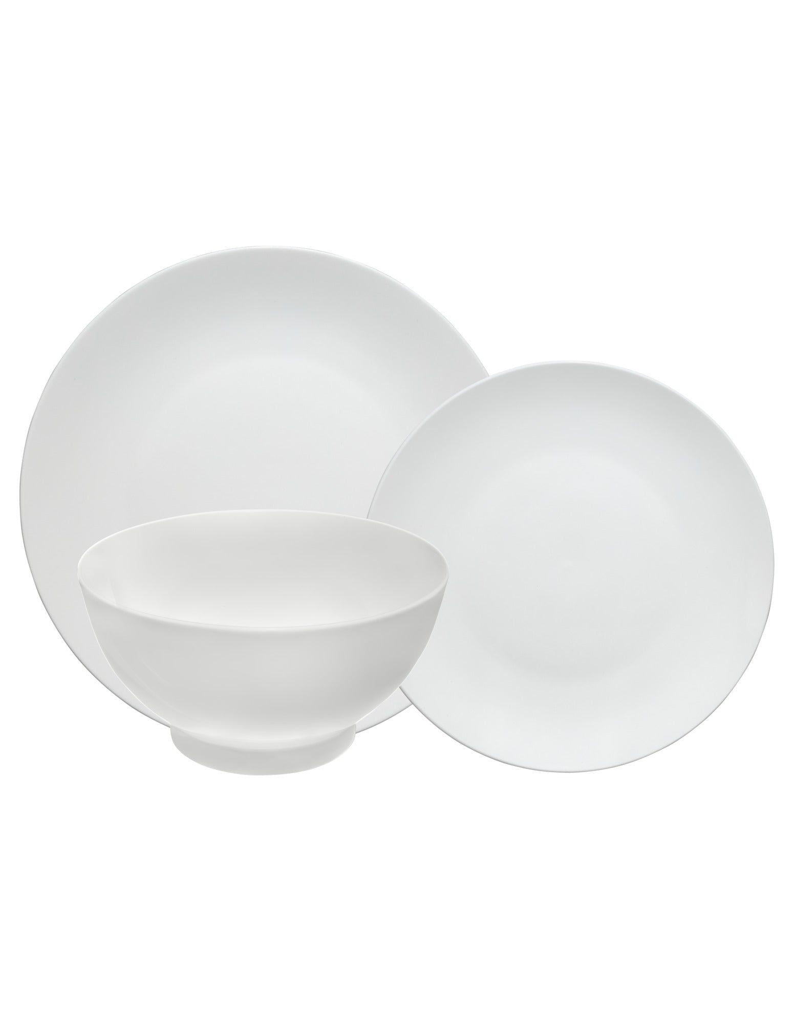 Maxwell Williams White Basics Dynasty Coupe Dinner Set 12pc