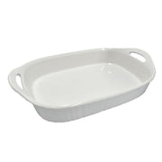 Corningware Etch White 2.85L Oblong Baking Dish
