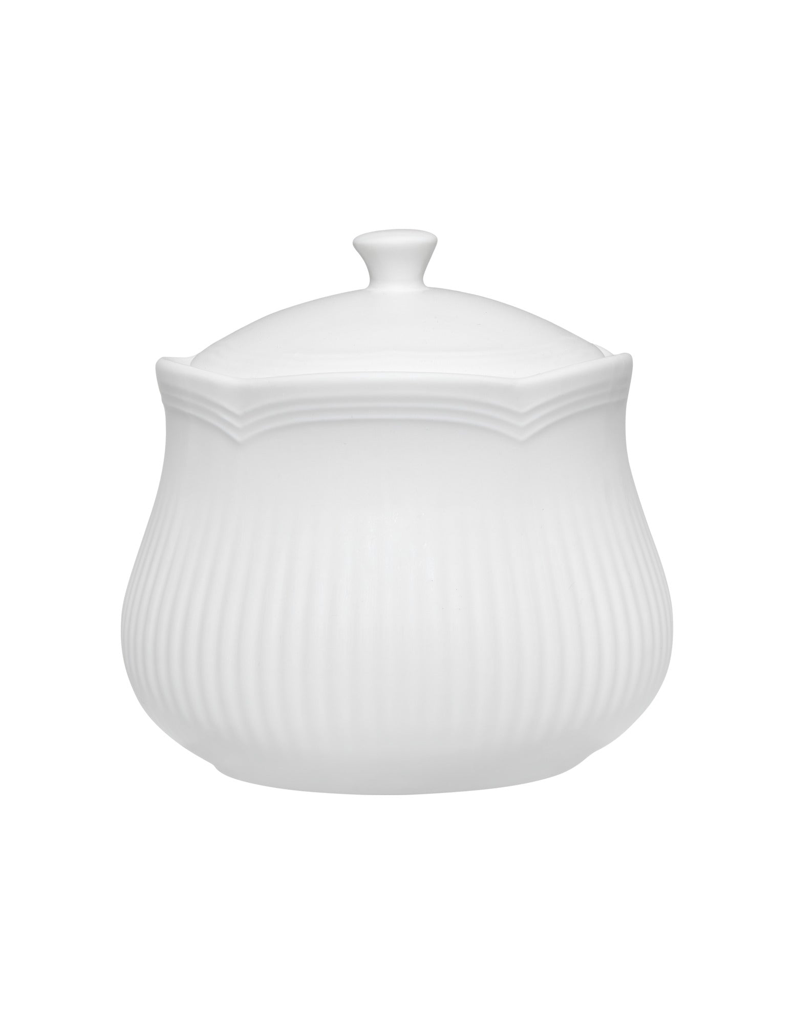 Maxwell Williams White Basics Rococo Sugar Bowl