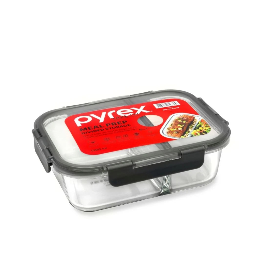 Pyrex® Meal Prep Divided Storage 1380ml