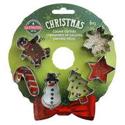 R&M Xmas Mini Wreath Cookie Cutter Set 6