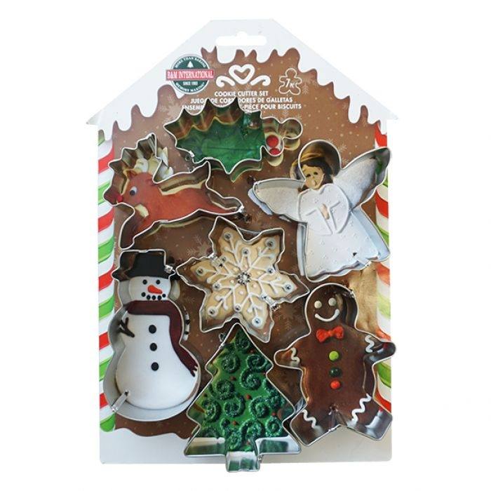 D.line Xmas Cookie Cutter Carded Set 7